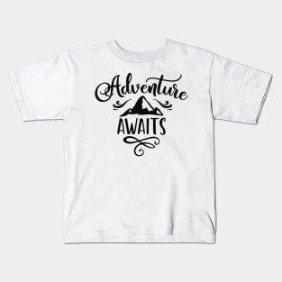 Adventure Awaits Kids T-Shirt